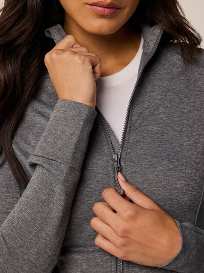 Sequoia Melange Full-Zip Jacket