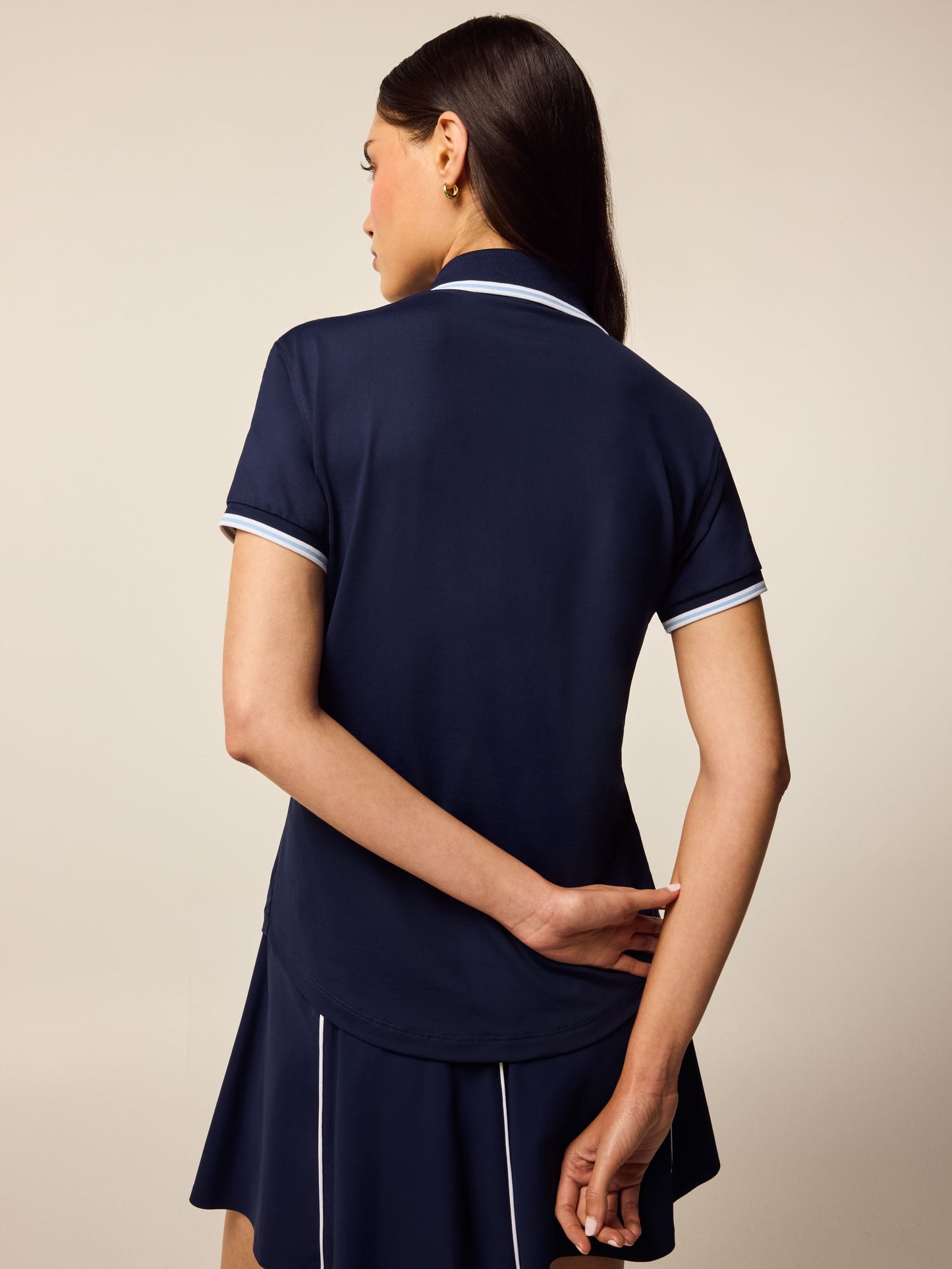 Scarlett Luxe Short Sleeve Polo