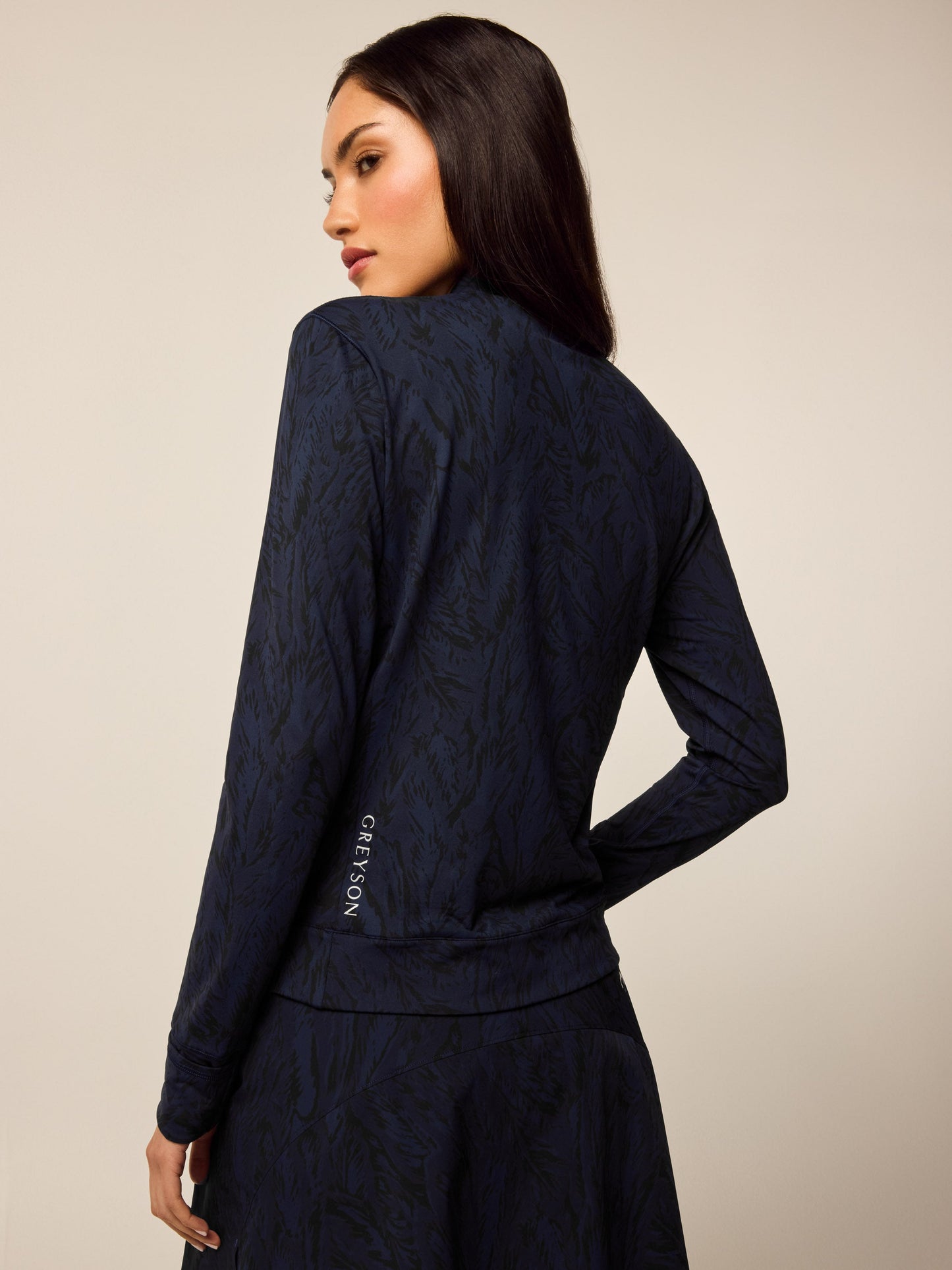 Halley Painted Feather Quarter-Zip