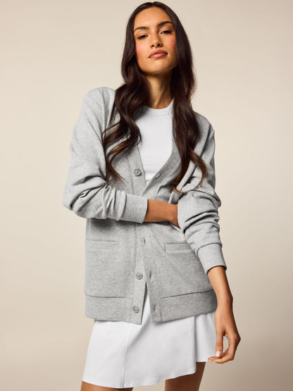 Ojai Button-Down Cardigan Sweatshirt