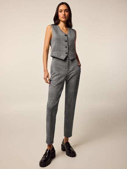 Glen Plaid Vest