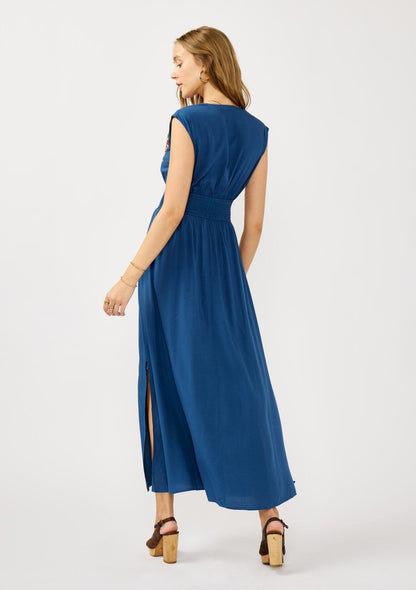 Darcey Embroidered Maxi Dress