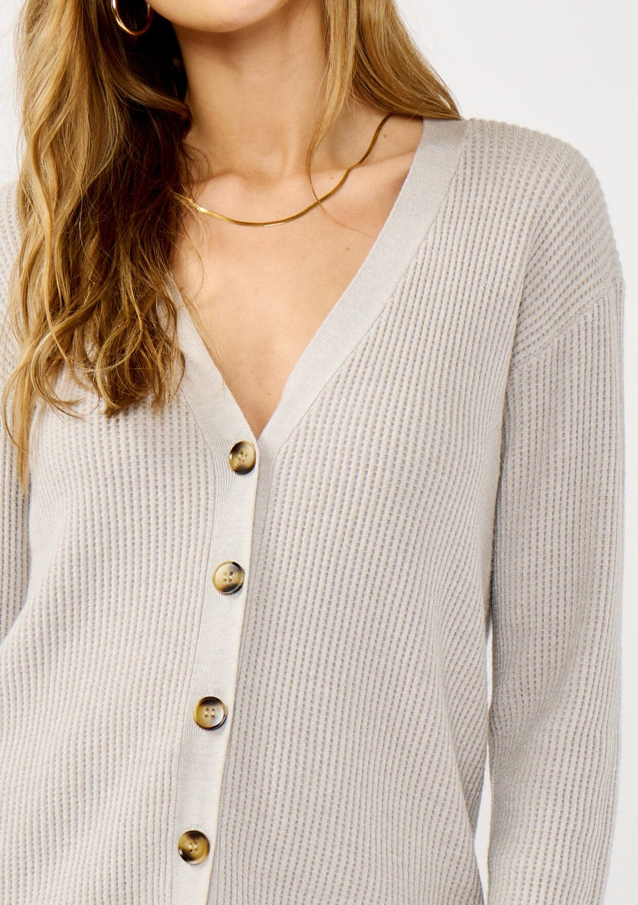 Always Cozy Waffle Knit Cardigan