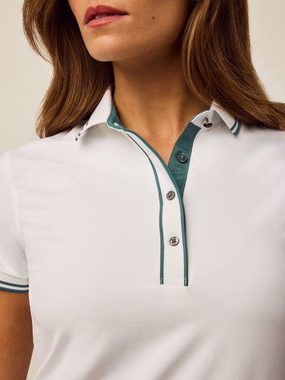 Scarlett Luxe Short Sleeve Polo