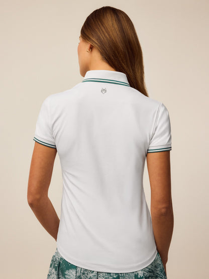 Scarlett Luxe Short Sleeve Polo