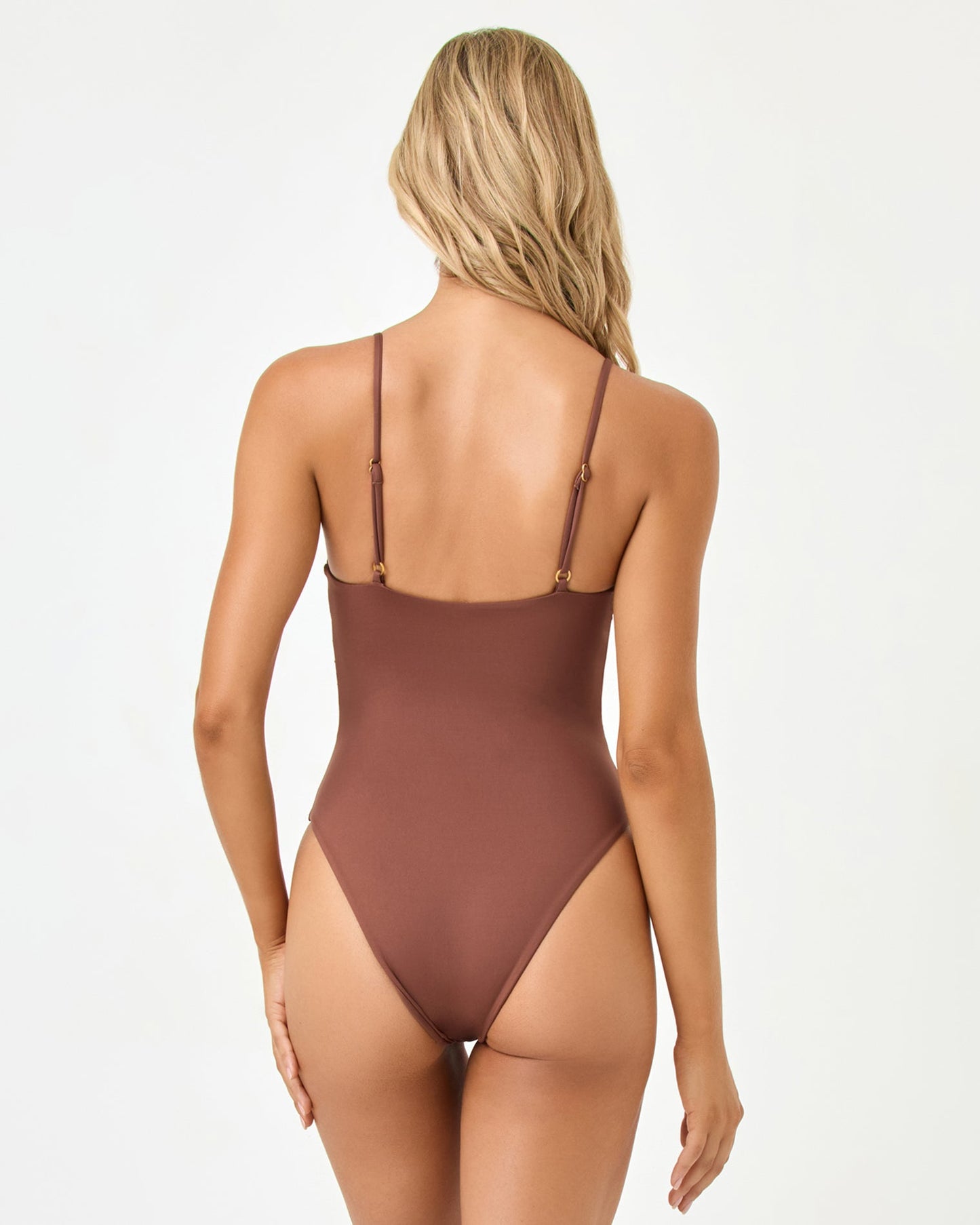 Piper One Piece Swimsuit - Cafe