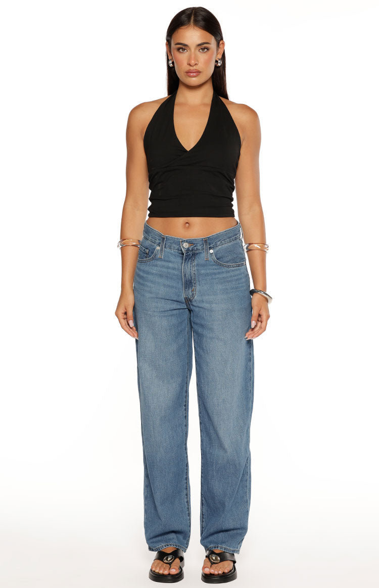 Levi's® Mid Wash Women's Baggy Dad Jeans