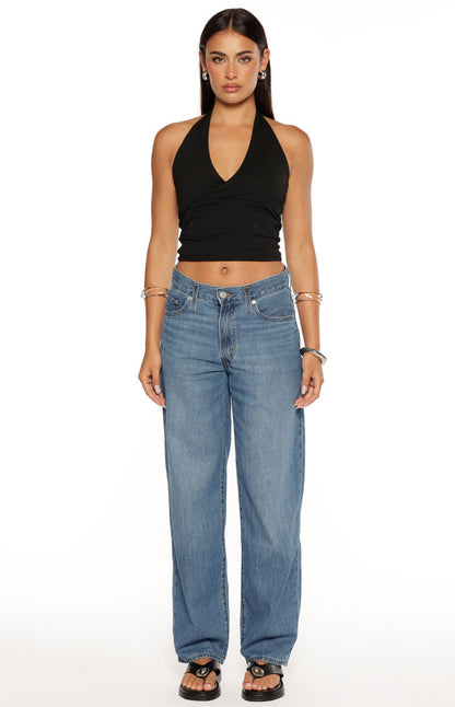 Levi's® Mid Wash Women's Baggy Dad Jeans