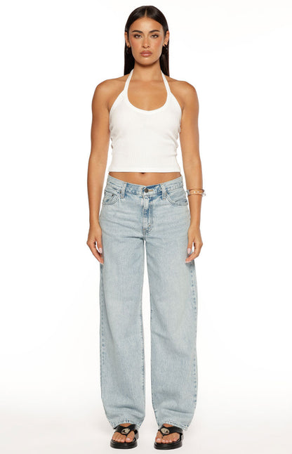 Levi's® Light Wash Women's Baggy Dad Jeans