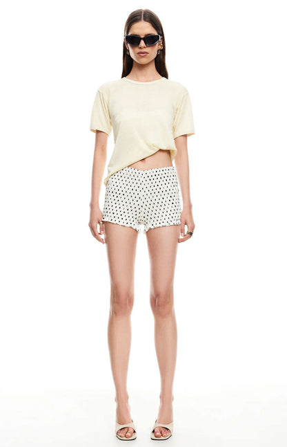 Lioness Terra Shorts Porcelain Polka