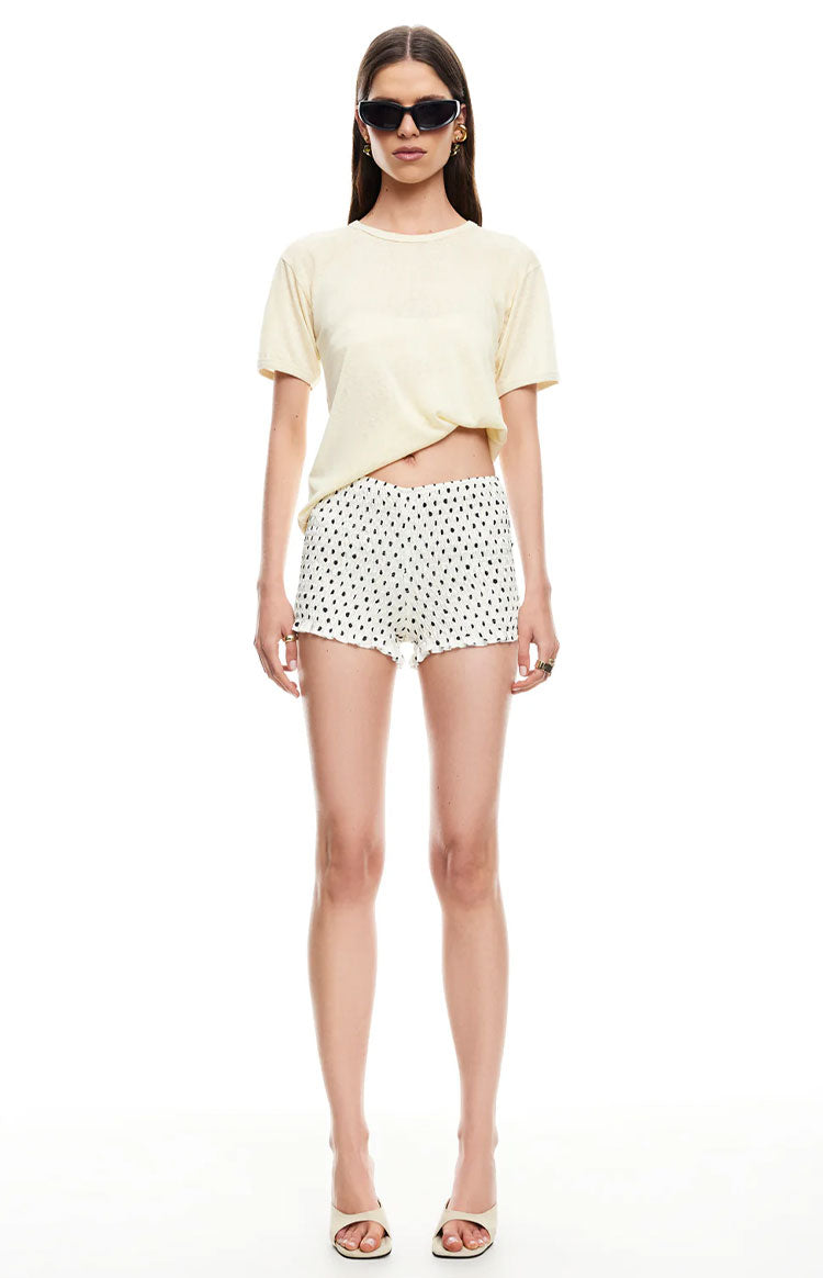 Lioness Terra Shorts Porcelain Polka