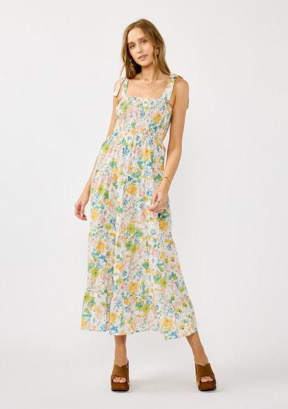 Morning Meadow Smocked Maxi Dress