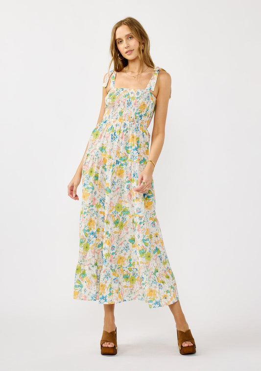 Morning Meadow Smocked Maxi Dress