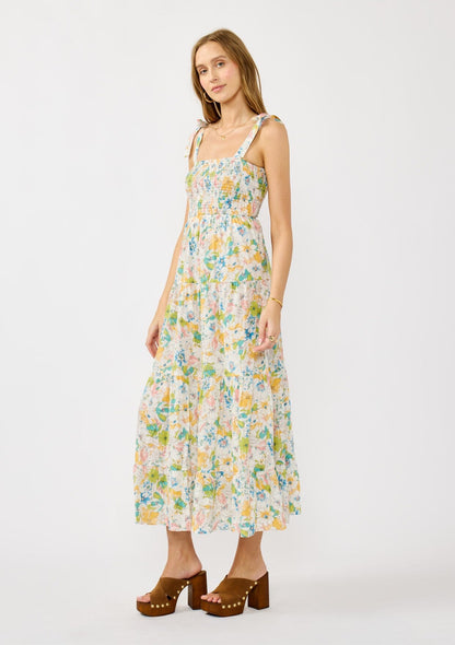 Morning Meadow Smocked Maxi Dress