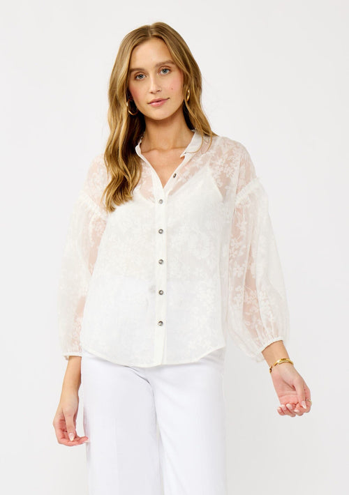 Tyla Sheer Blouse