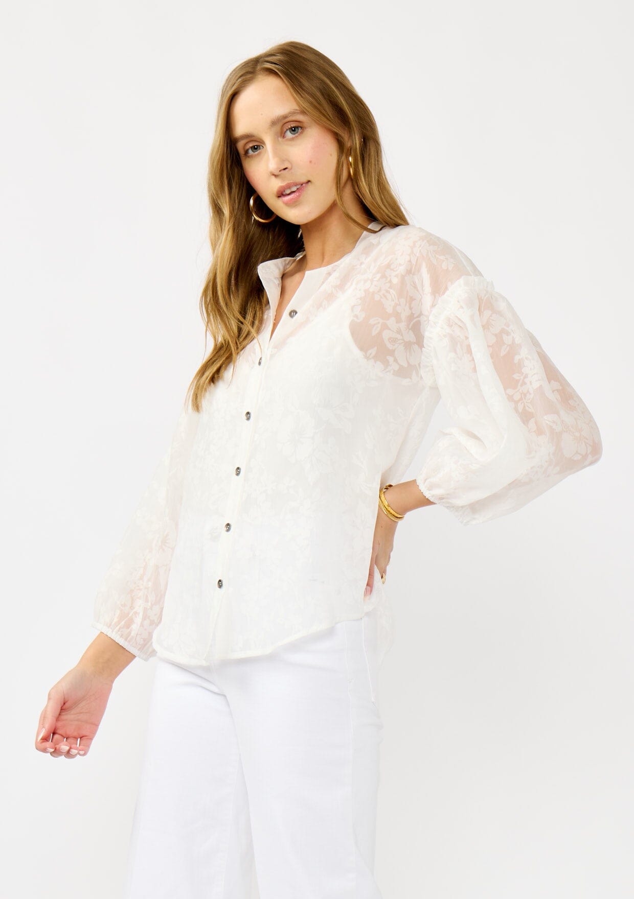 Tyla Sheer Blouse