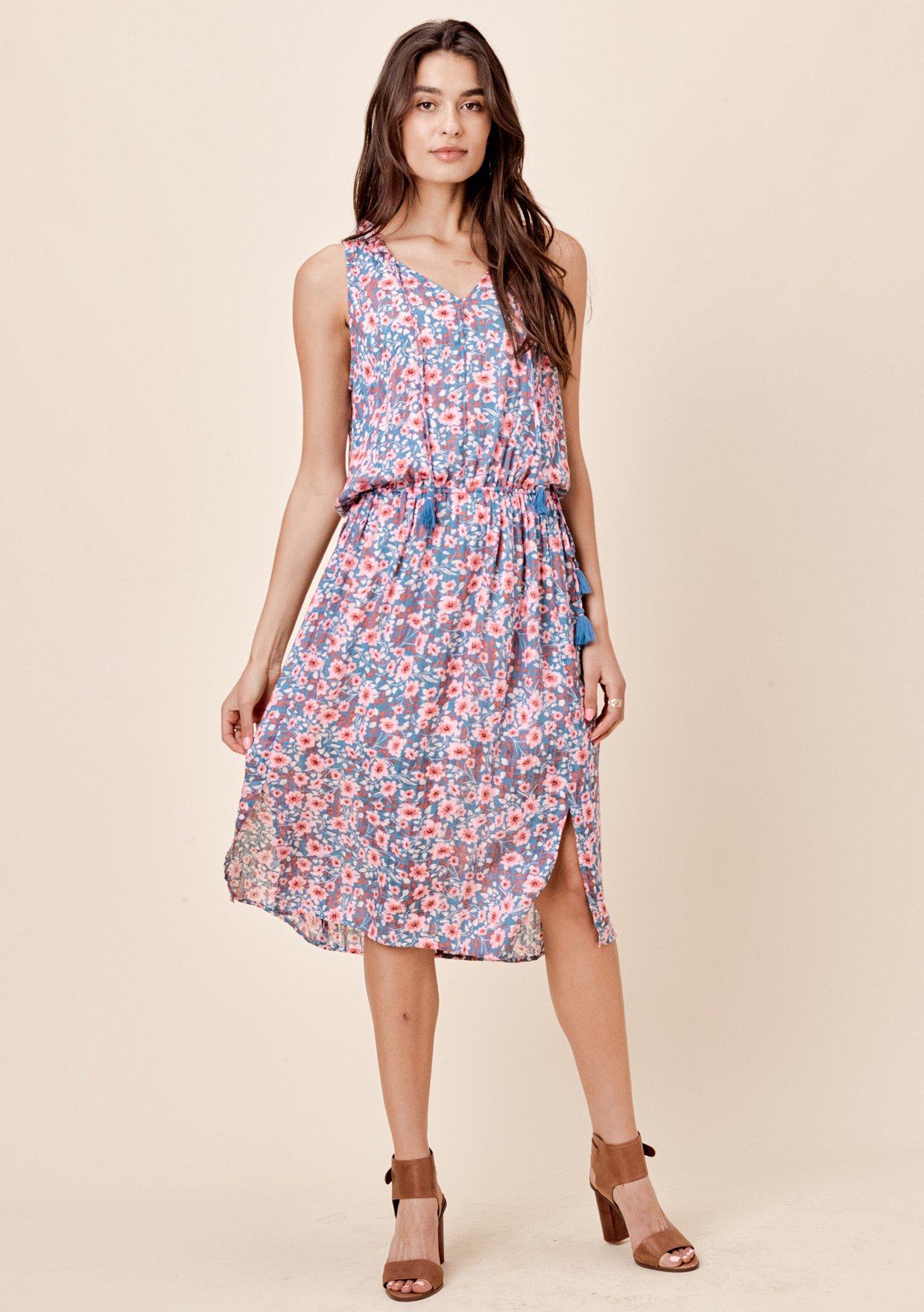 Kismet Floral Midi Dress