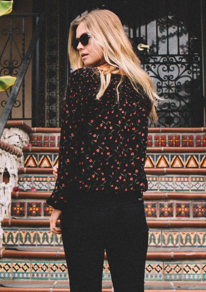 Kenzie Tulip Printed Top