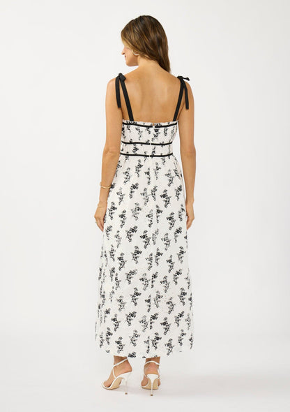 Nola Eyelet Midi Dress