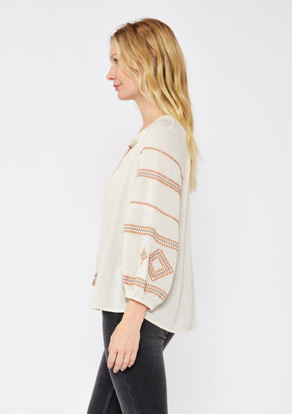 Bonnie Embroidered Blouse