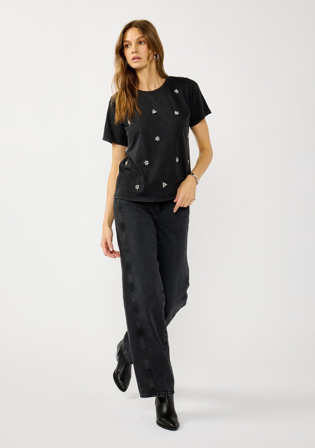 Glow Getter Embellished Tee