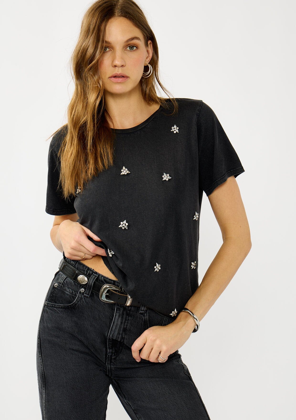 Glow Getter Embellished Tee