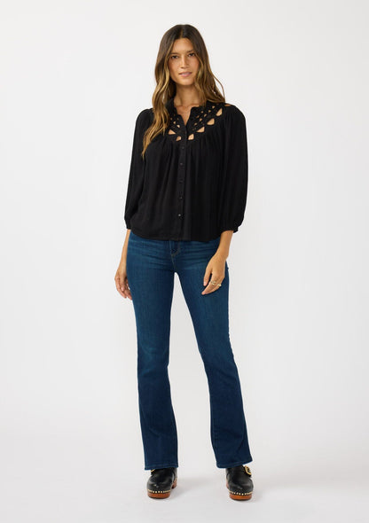 Orlena Cutout Blouse