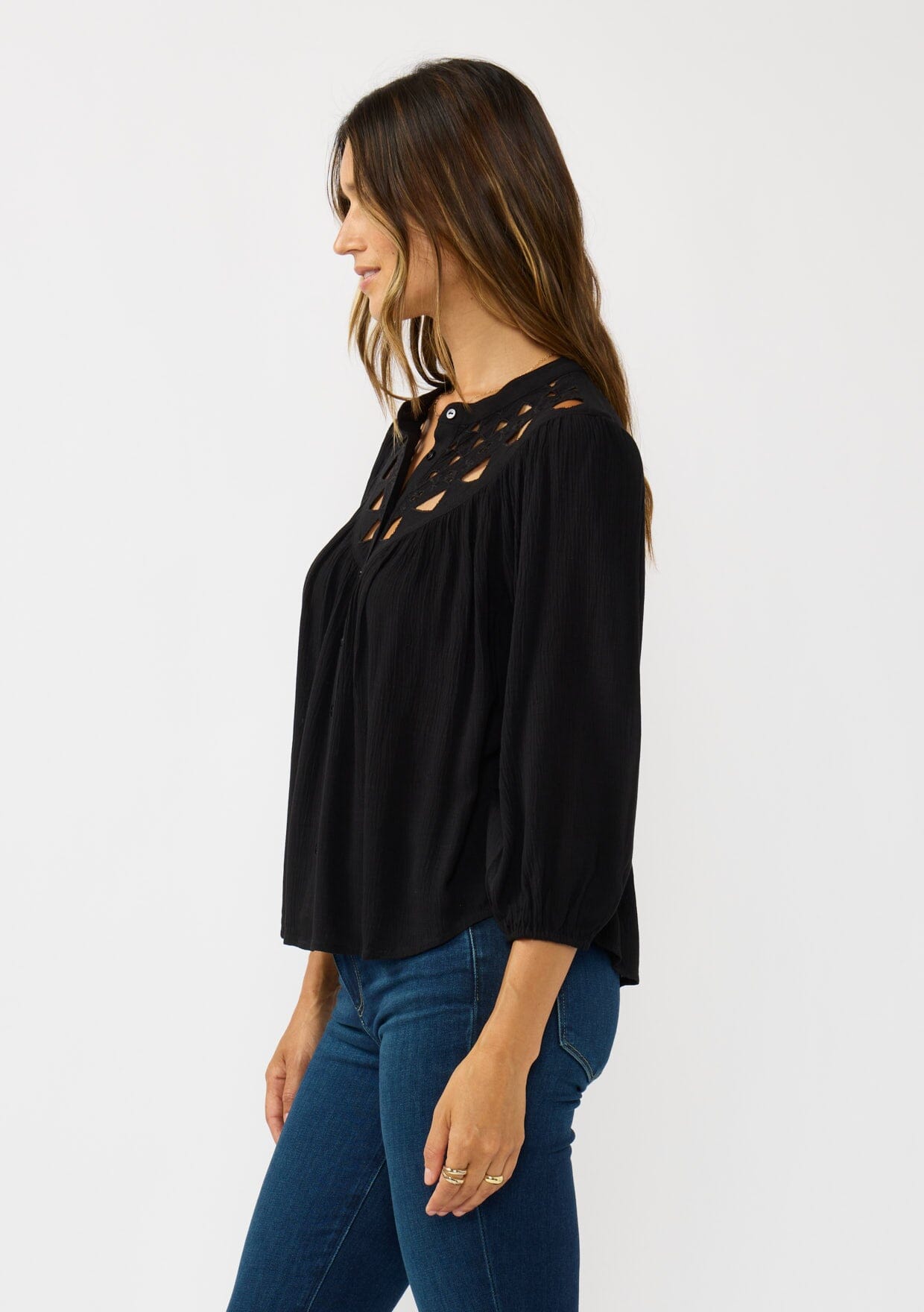 Orlena Cutout Blouse