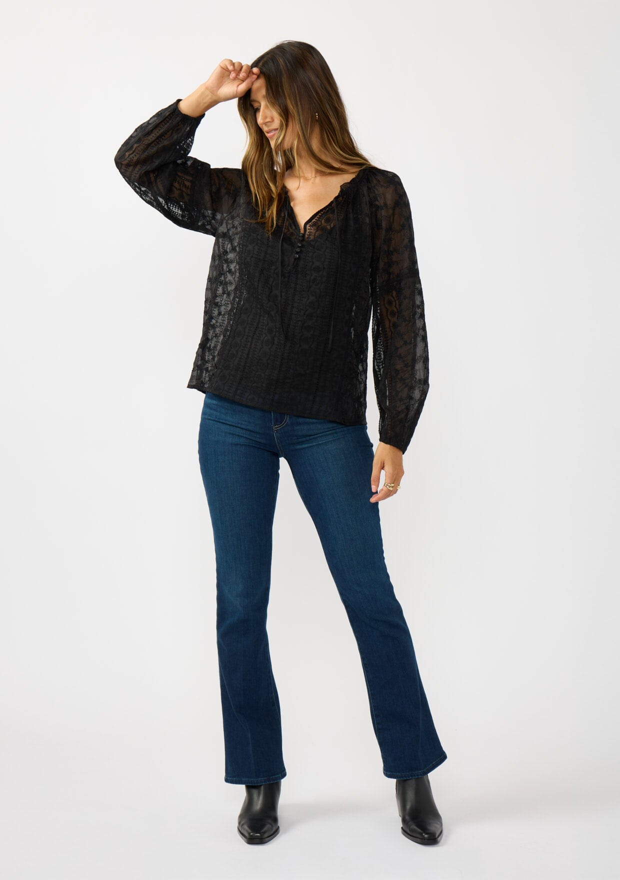 Moonlace Embroidered Blouse
