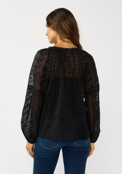 Moonlace Embroidered Blouse