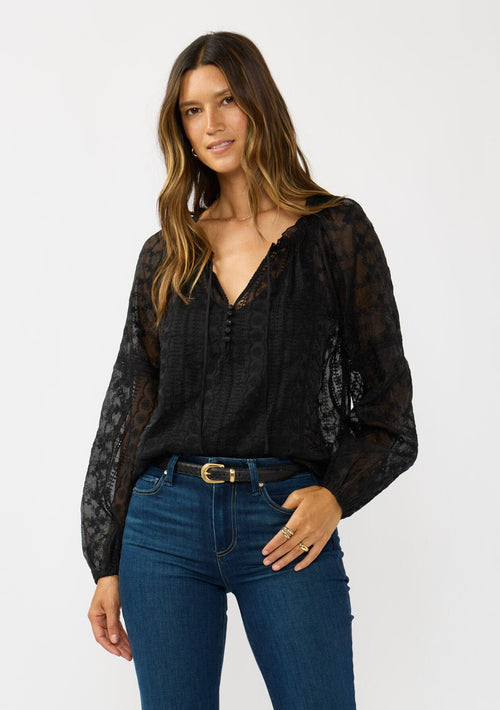 Moonlace Embroidered Blouse