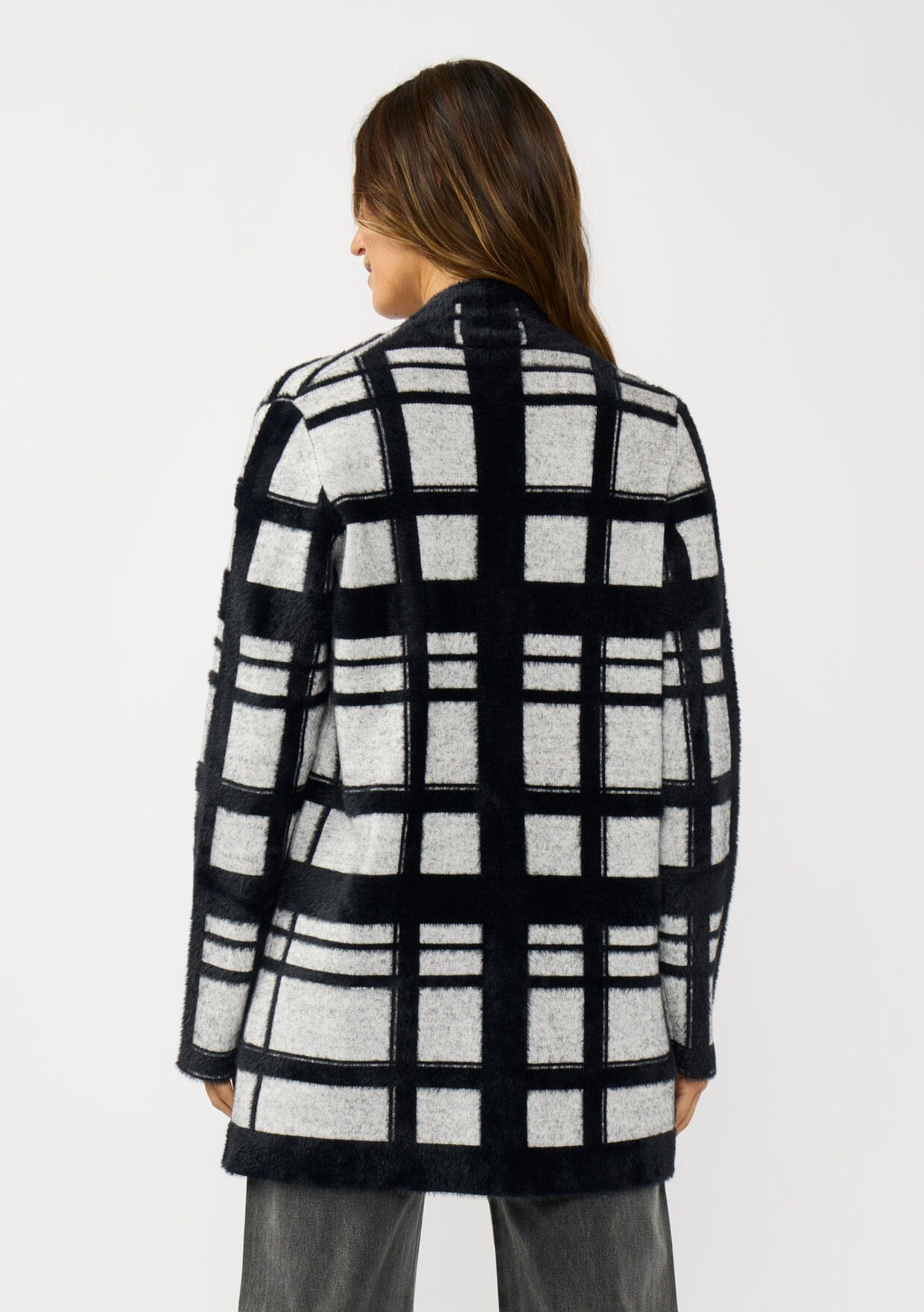 Reese Plaid Cardigan
