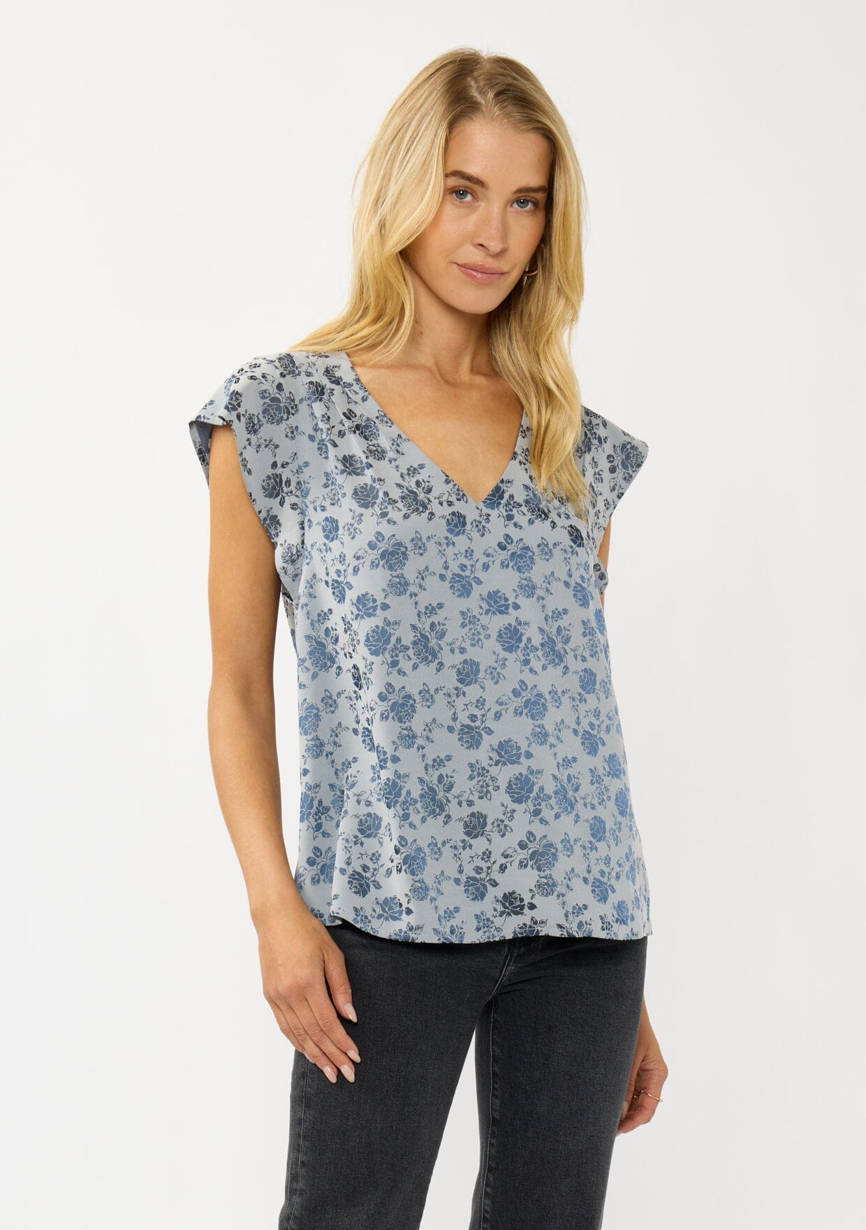 Lennon Ruffle Top