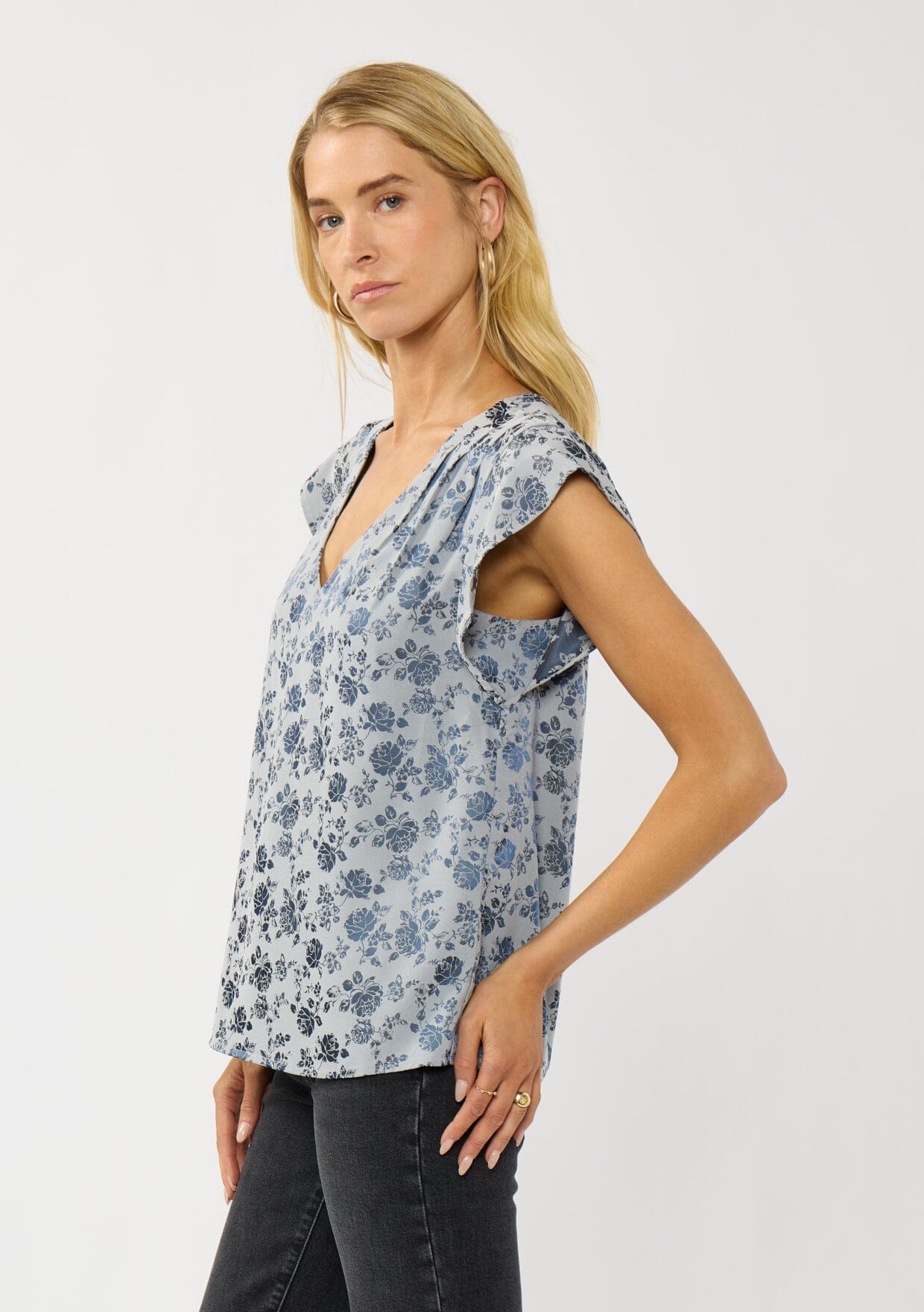 Lennon Ruffle Top