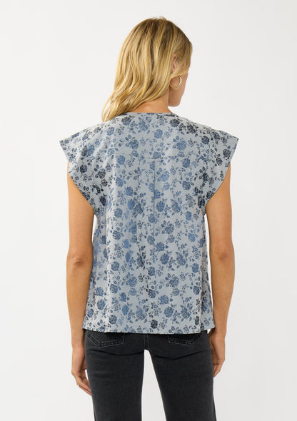 Lennon Ruffle Top