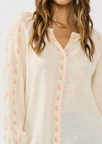 Quinn Embroidered Blouse