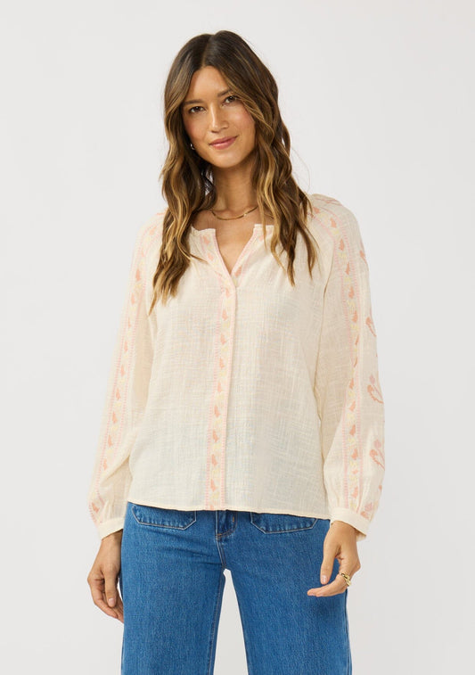 Quinn Embroidered Blouse