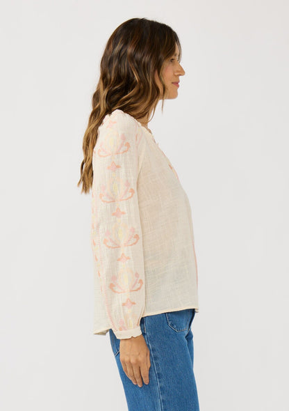 Quinn Embroidered Blouse