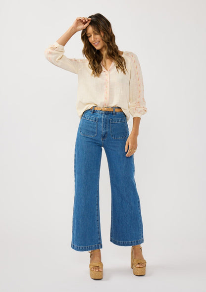 Quinn Embroidered Blouse