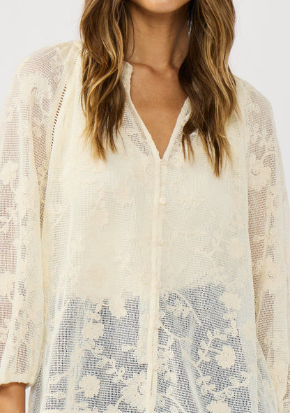 Kaelen Sheer Blouse