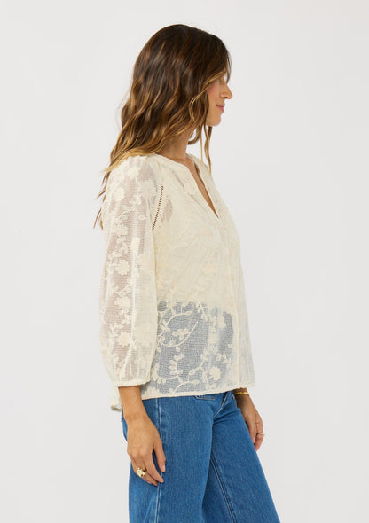 Kaelen Sheer Blouse