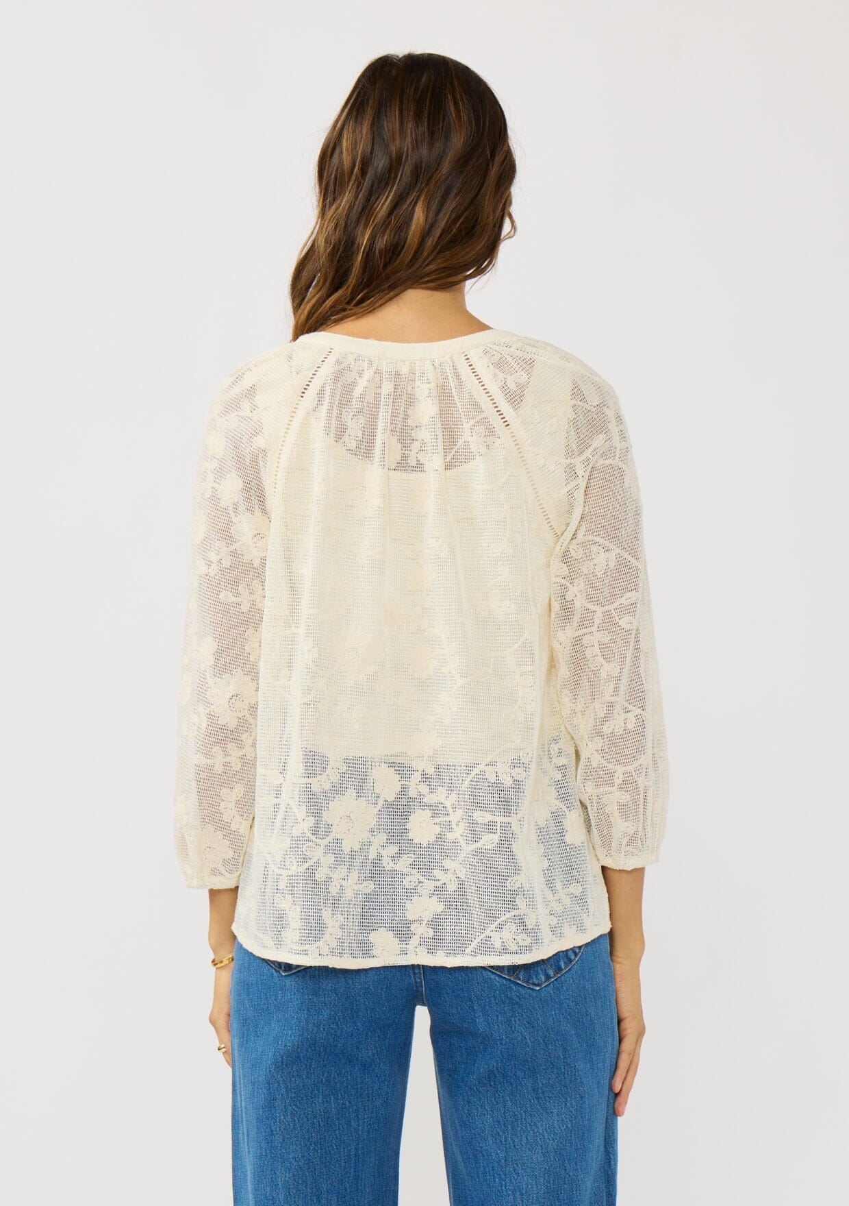 Kaelen Sheer Blouse