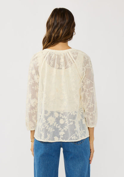 Kaelen Sheer Blouse