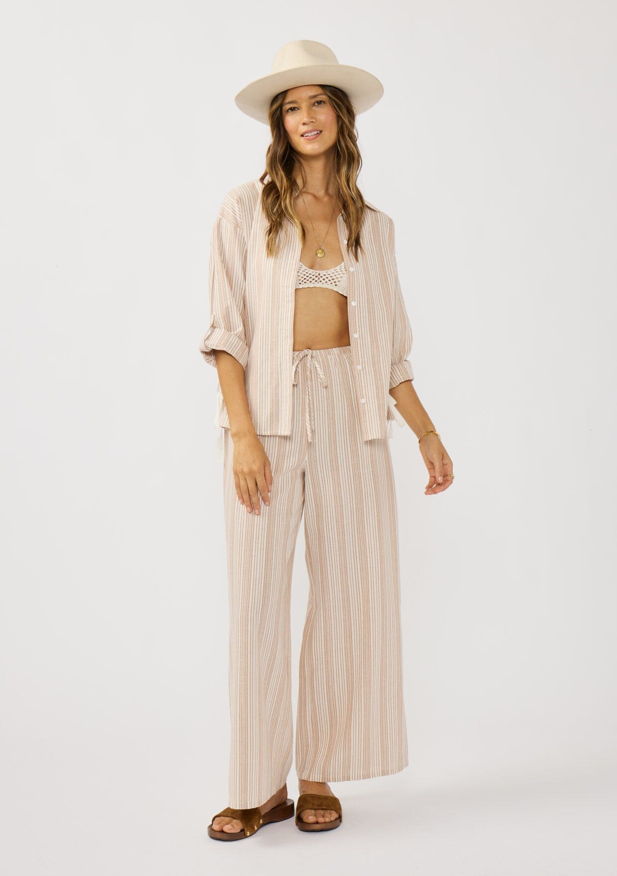 Long Voyage Side-Tie Shirt