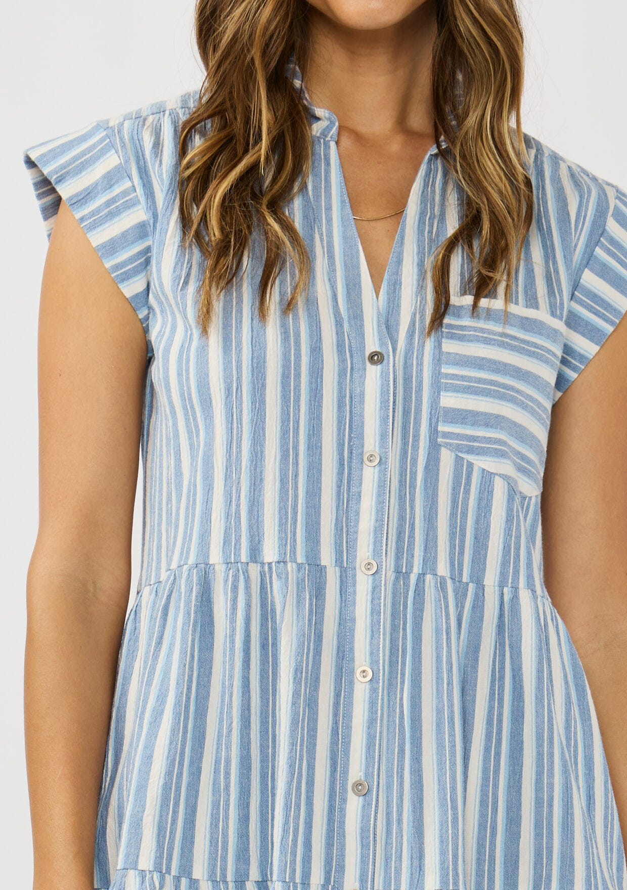 Nautica Striped Mini Dress