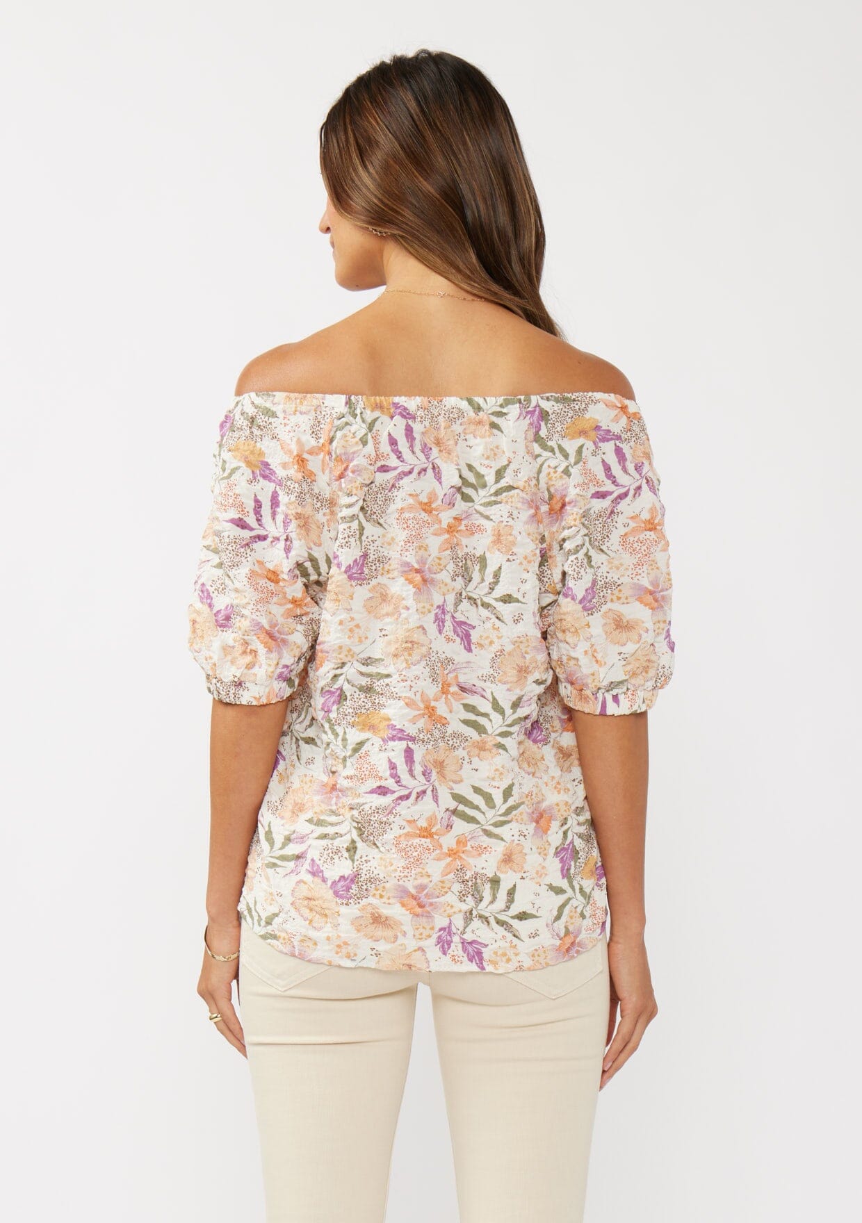Maris Off Shoulder Floral Top