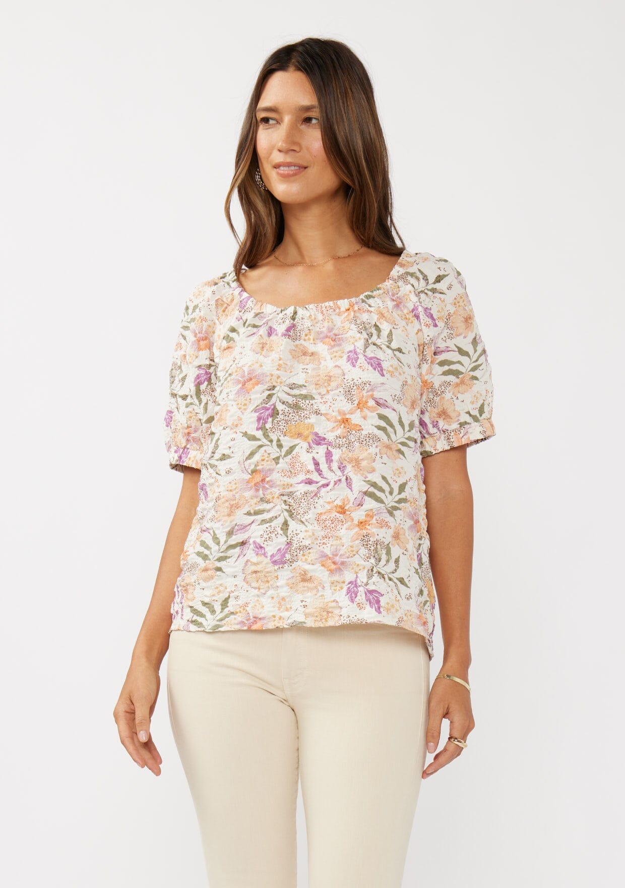 Maris Off Shoulder Floral Top