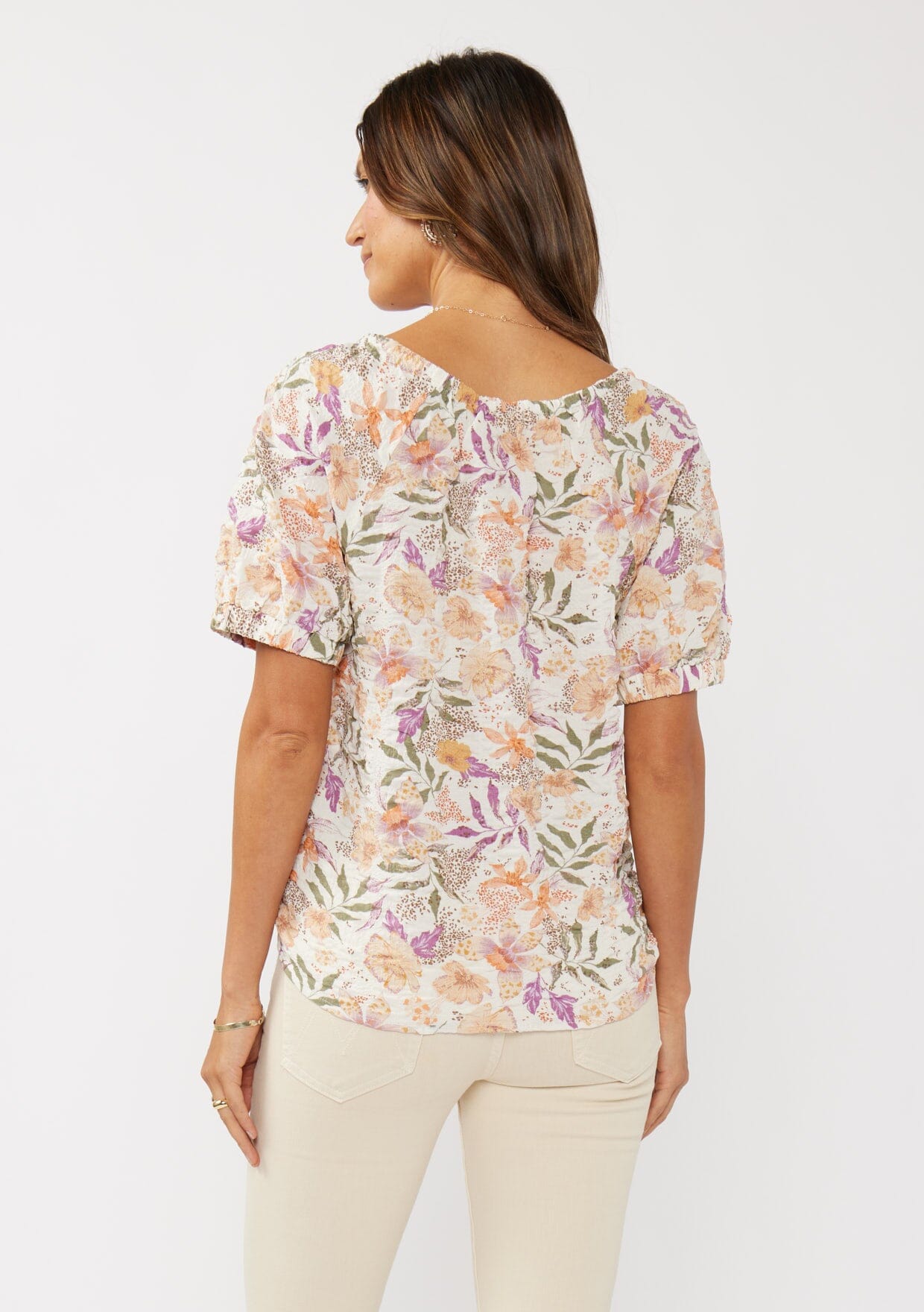 Maris Off Shoulder Floral Top