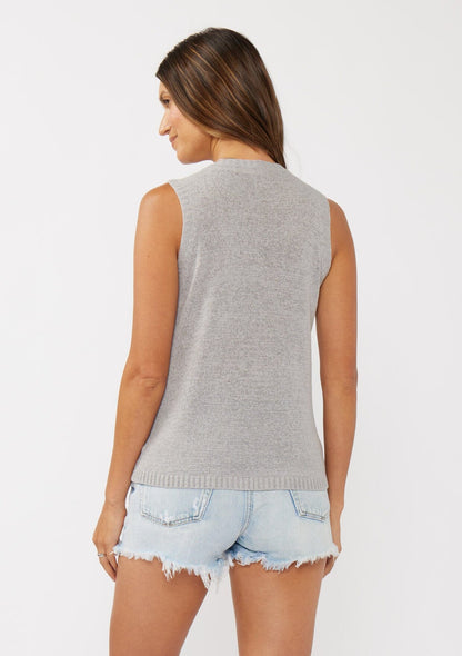 Nadia Open Knit Tank Top