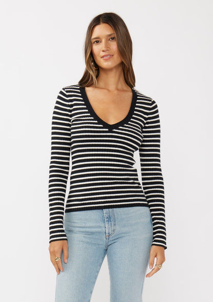Miranda Striped Sweater